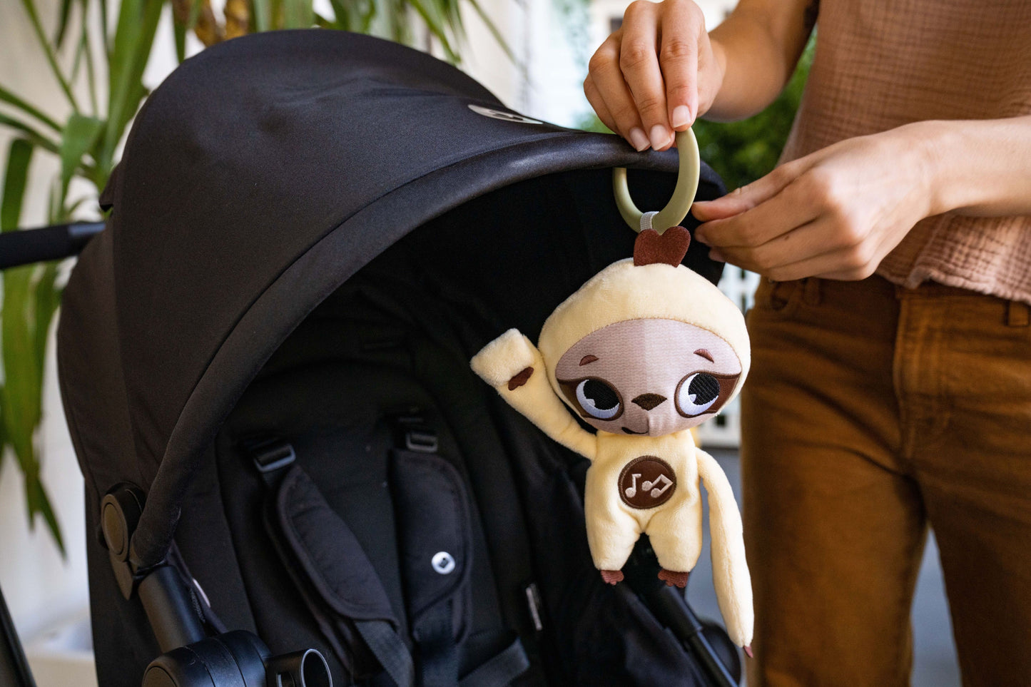 Boho Chic Take Along Musical Sloth