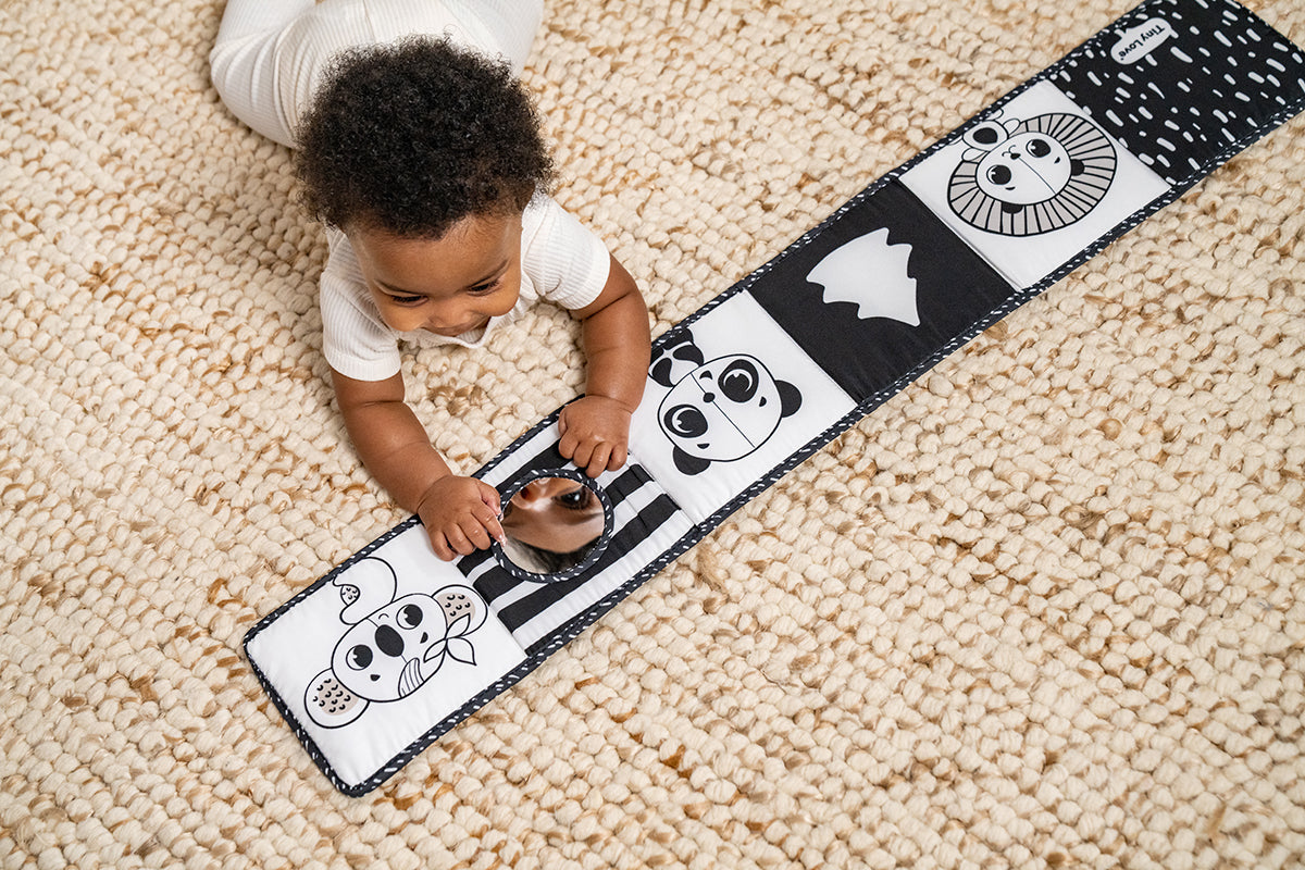 Black & White Décor Double Sided First Book