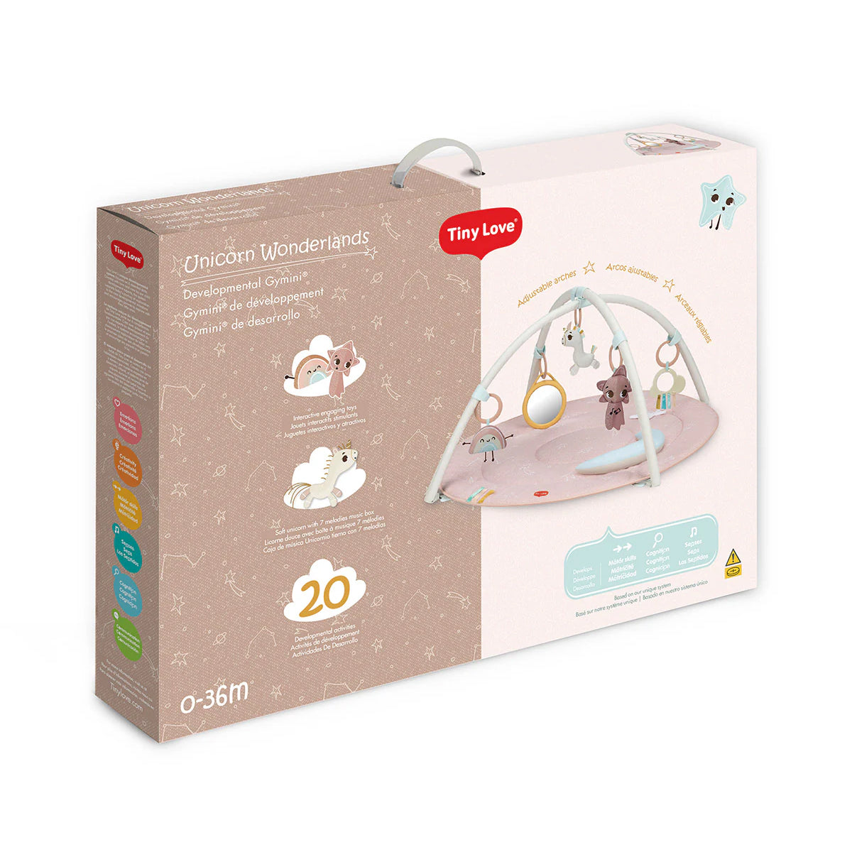 Unicorn Wonders Bundle: Developmental Gymini®, Sunny Stroll™, Classic Mobile