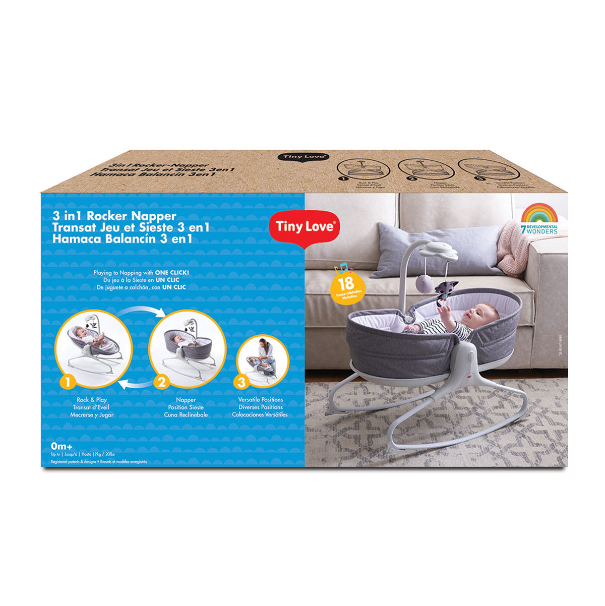 Magical Tales 3-in-1 Rocker Napper Luxe