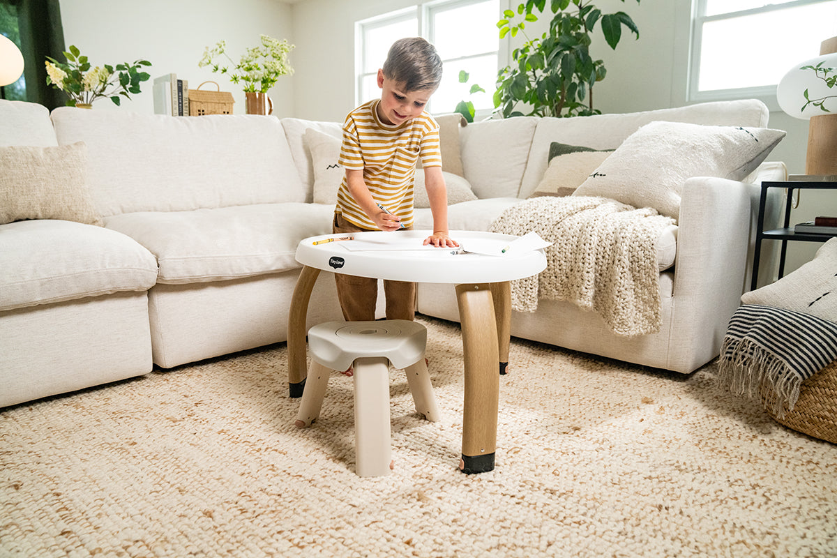 Black & White Décor 5-in-1 Here I Grow Stationary Activity Centre
