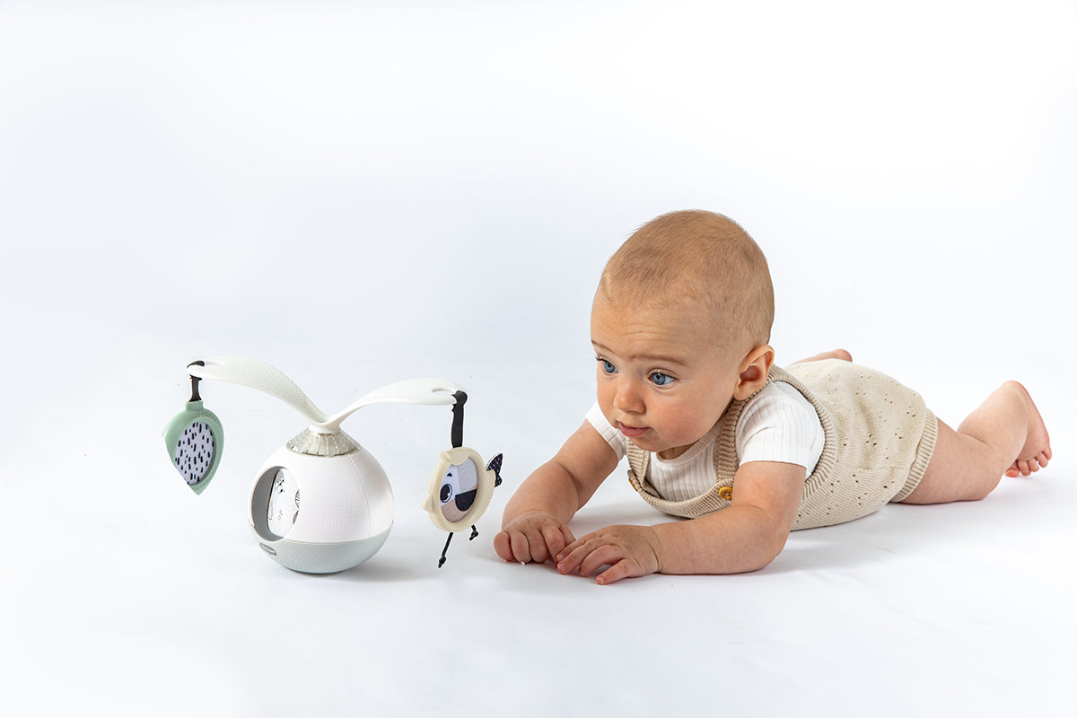 Black & White Décor Tummy Time Mobile Entertainer