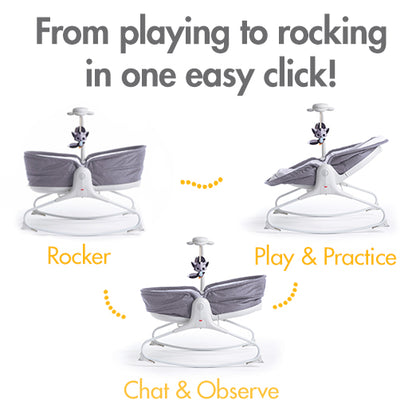 Cozy Tiny Rocker - Grey