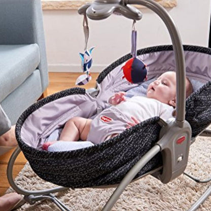 Best Sellers Bundle: Magical Tales 3-in-1 Rocker Napper Luxe, Black & White Décor Developmental Gymini®, Tiny Rockers Sunny Stroll™