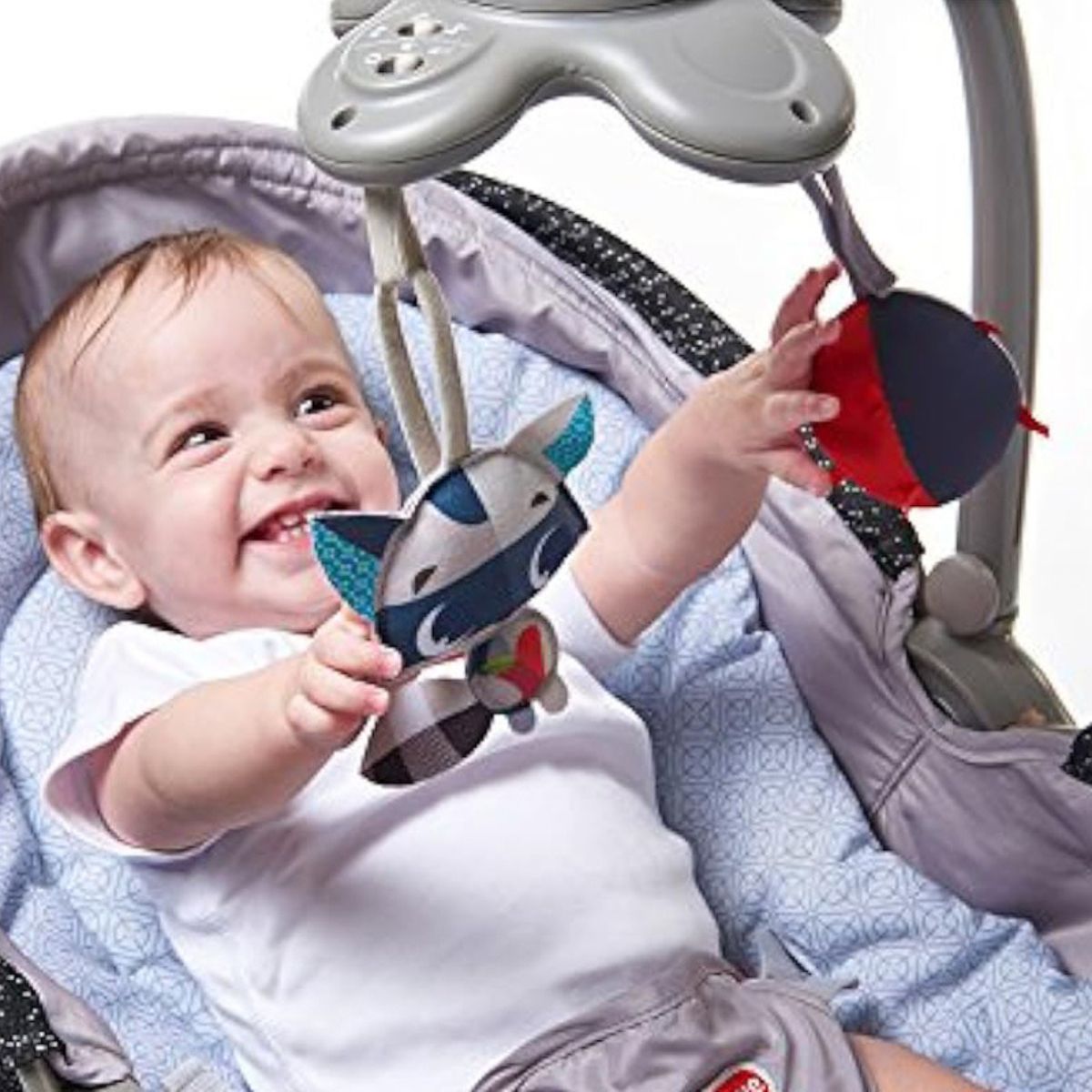 Best Sellers Bundle: Magical Tales 3-in-1 Rocker Napper Luxe, Black & White Décor Developmental Gymini®, Tiny Rockers Sunny Stroll™