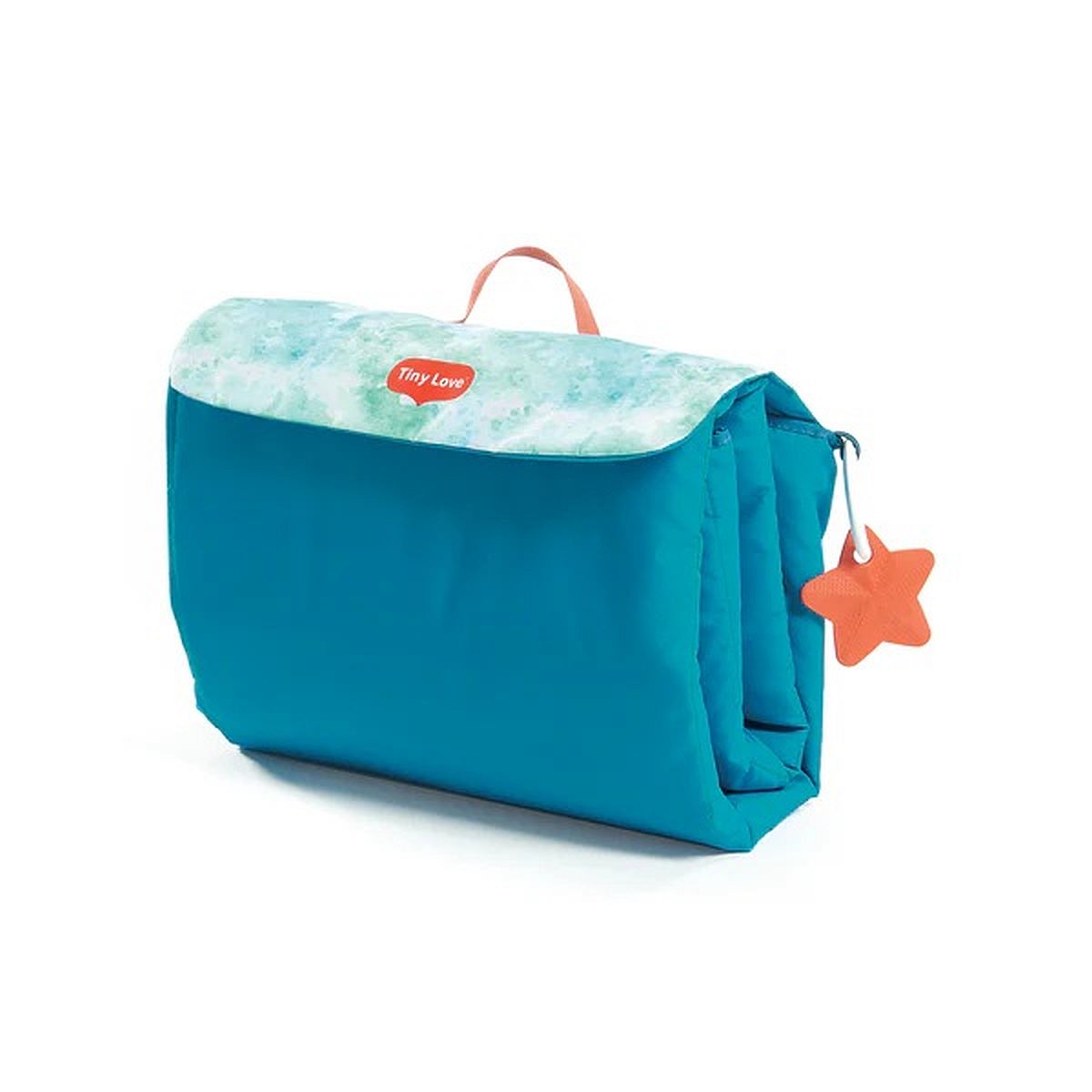 Treasure the Ocean™ Bundle: XL Outdoor Picnic Mat, Luxe Musical Mobile, 2-in-1 Musical Mobile Gymini®
