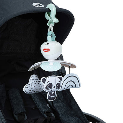Black & White Décor Bundle: Developmental Gymini®, Snuggle Buddy Panda, 3-in-1 Take Along Mobile™
