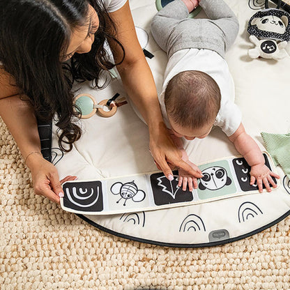 Best Sellers Bundle: Magical Tales 3-in-1 Rocker Napper Luxe, Black & White Décor Developmental Gymini®, Tiny Rockers Sunny Stroll™