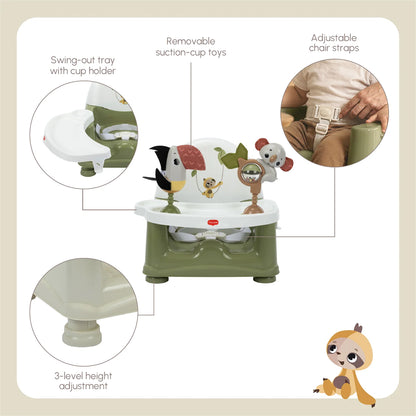 Boho Chic 2-in-1 Activity Booster - Green