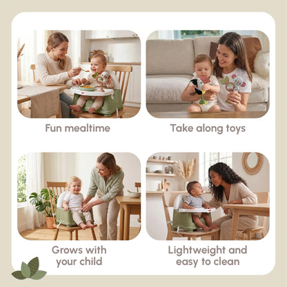 Boho Chic 2-in-1 Activity Booster - Green