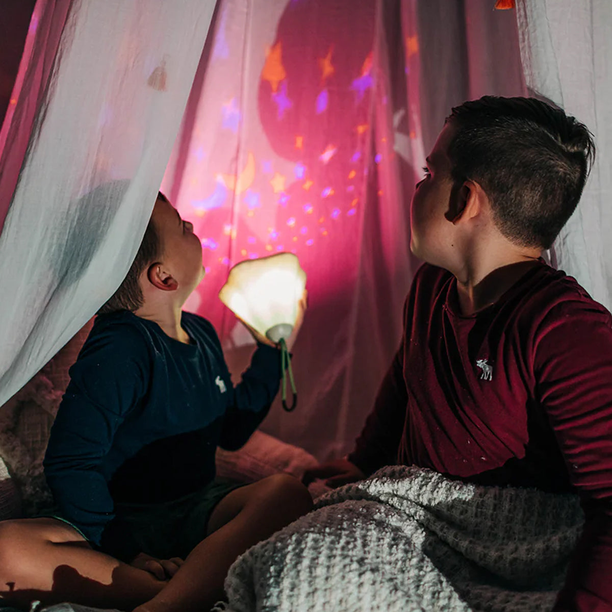 Boho Chic Bundle: Tiny Dreamer 3-in-1 Musical Projector, Double-Sided First Book, Wooden Car Ramp, Wooden Stacking Train