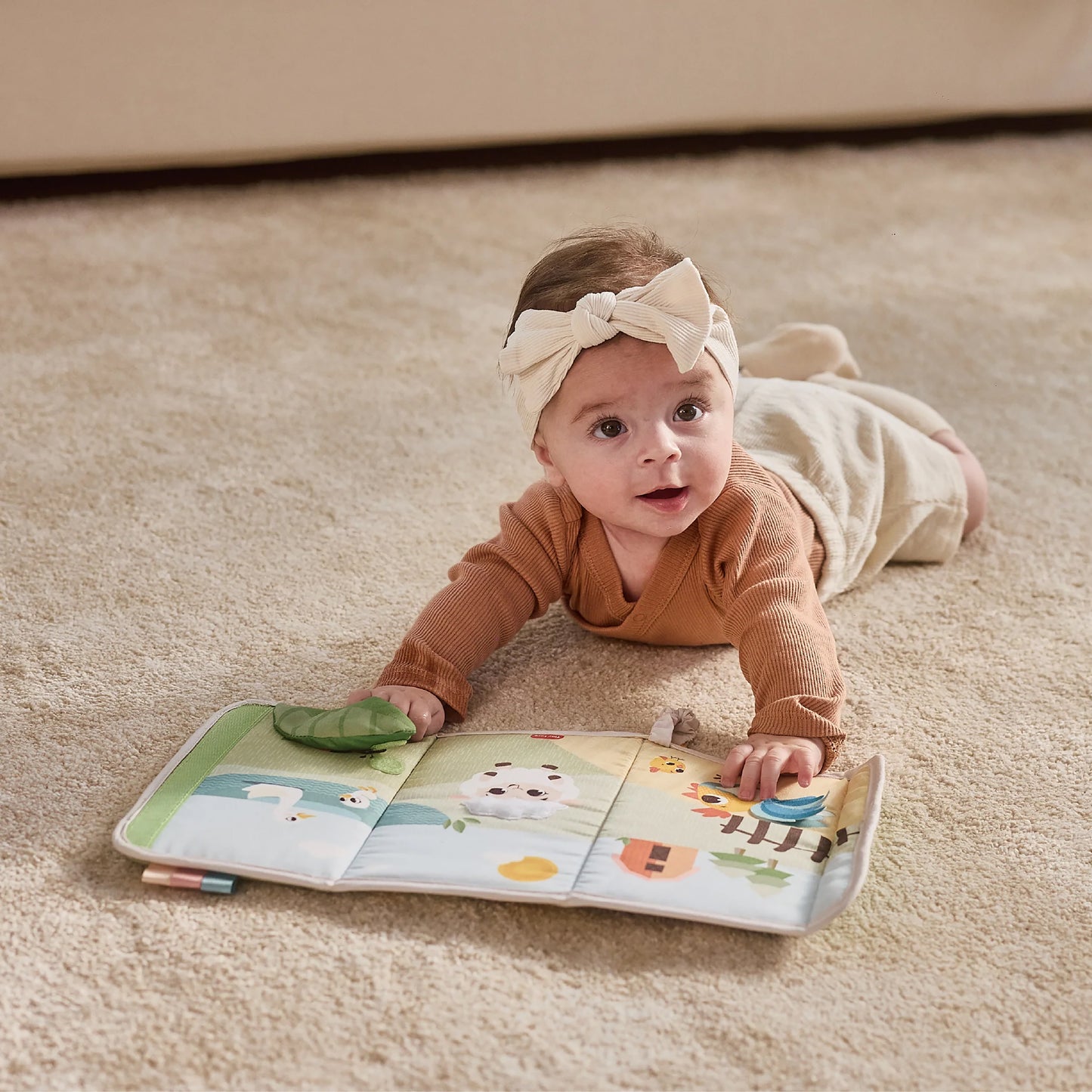 Farmers Funday 2-in-1 Sensory Tummy Time Toy
