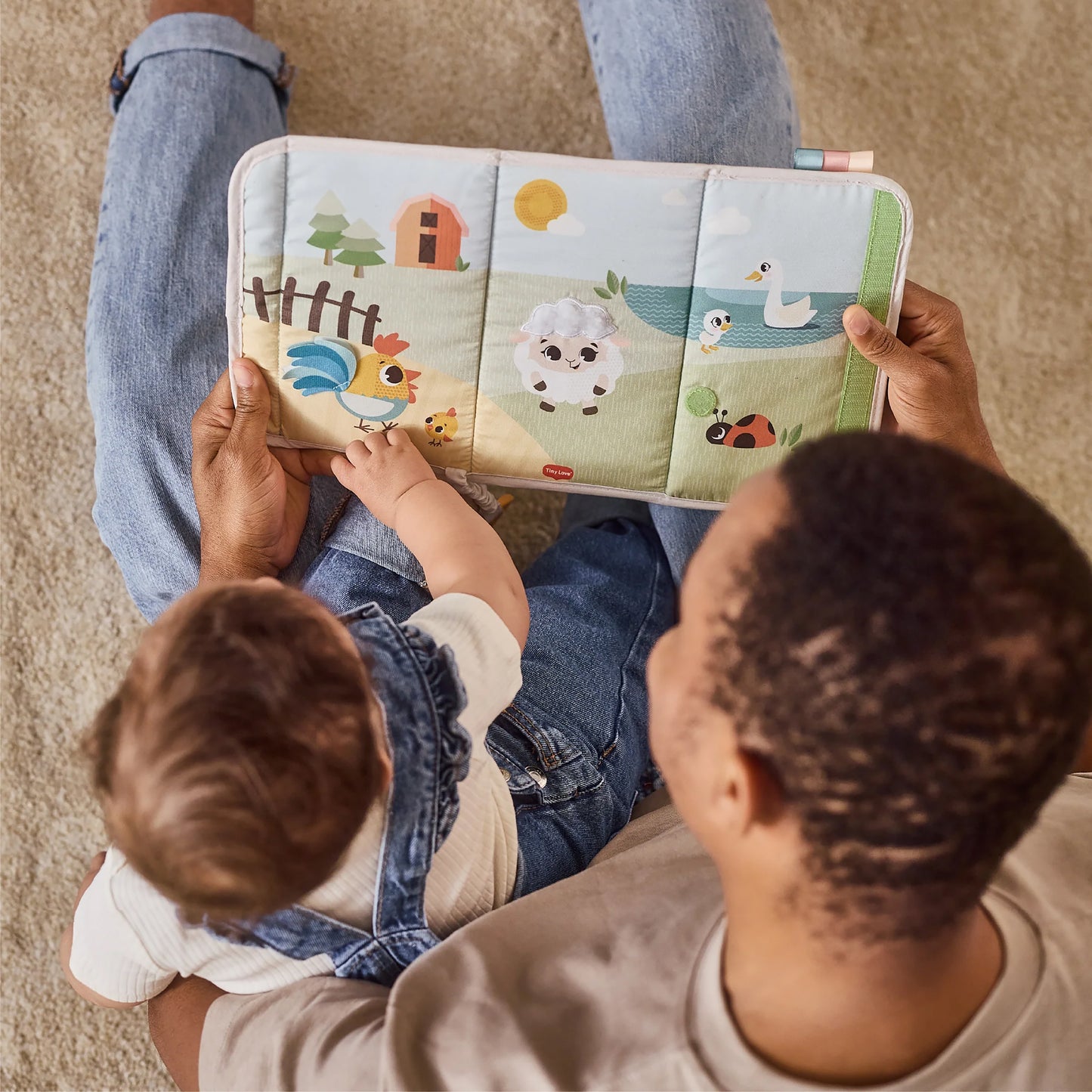 Farmers Funday 2-in-1 Sensory Tummy Time Toy