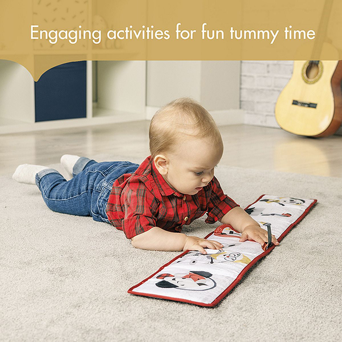 Tiny Rockers Bundle: Roll With Me Gymini®, Sunny Stroll™, Double-Sided First Book