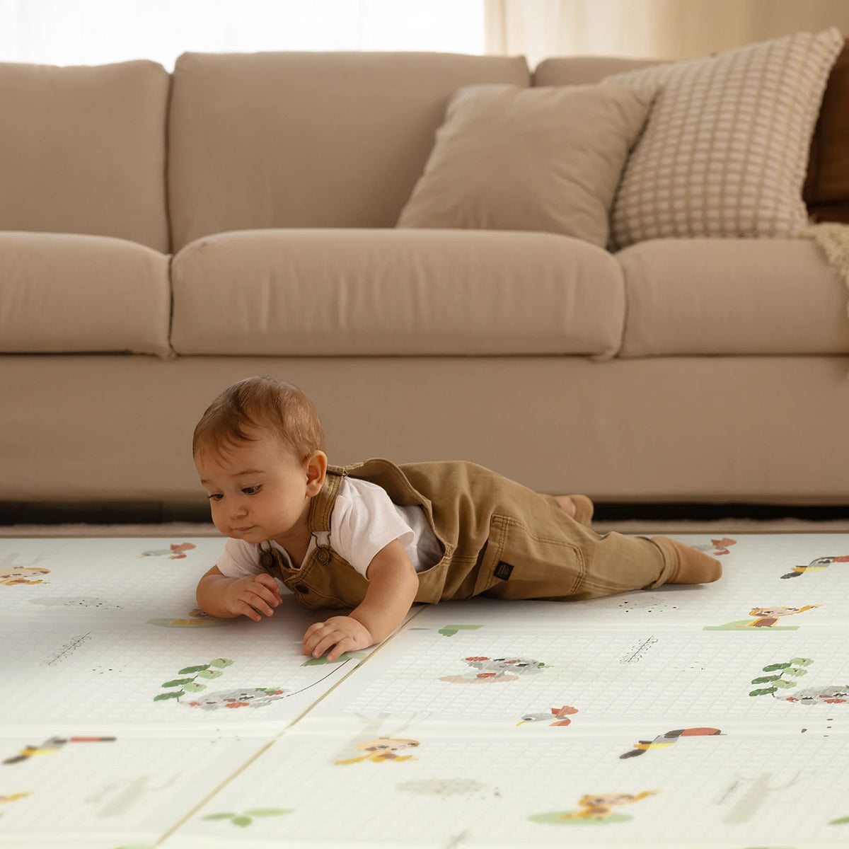 Boho Chic XL Foldable Foam Play Mat