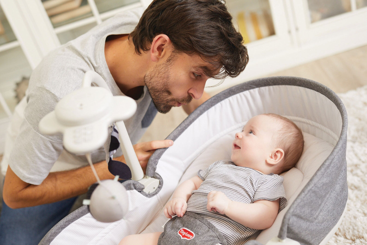 Cozy Tiny Rocker - Grey