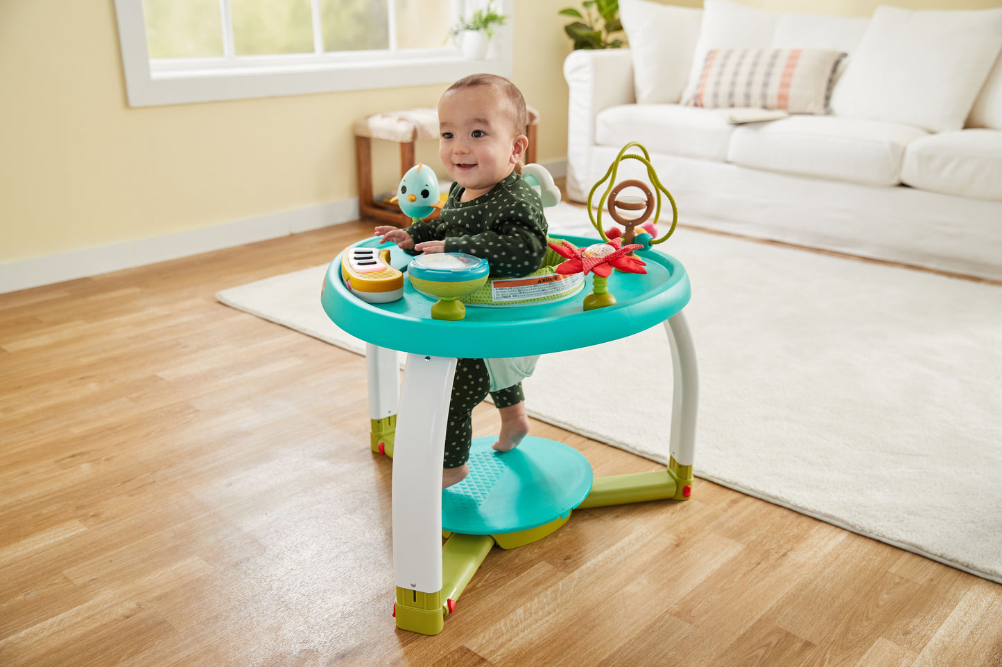Meadow Days 5-in-1 Stationary Activity Center