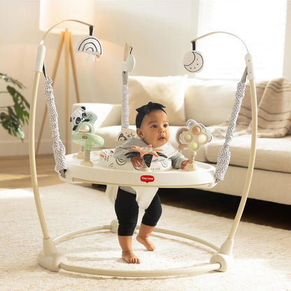 Black & White Décor 4-in-1 Jump & Play Activity Centre