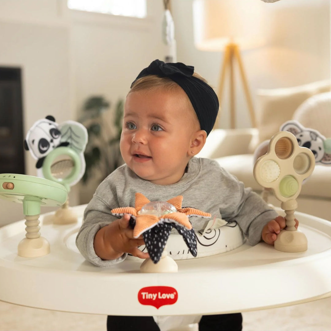 Black & White Décor 4-in-1 Jump & Play Activity Centre