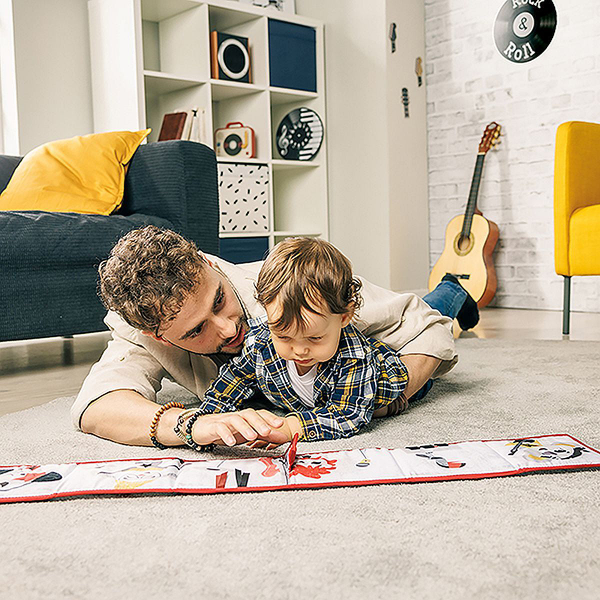 Tiny Rockers Bundle: Roll With Me Gymini®, Sunny Stroll™, Double-Sided First Book