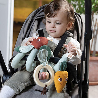Garden of Adventures Bundle: Luxe Developmental Gymini®, Activity Spiral, Wooden Cot Mobile