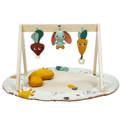 Garden of Adventures Bundle: Luxe Developmental Gymini®, Activity Spiral, Wooden Cot Mobile