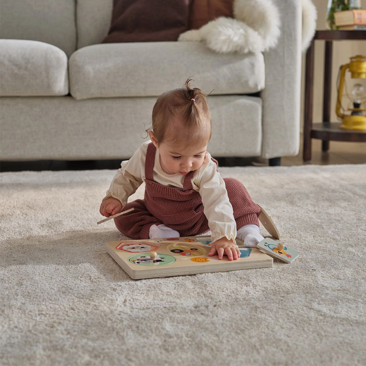 Farmers Funday Bundle: Dynamic Gymini®, My First Sound Puzzle, 2-in-1 Sensory Tummy Time Toy