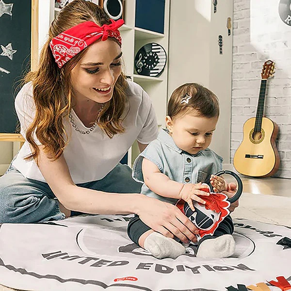 Tiny Rockers Bundle: Roll With Me Gymini®, Sunny Stroll™, Double-Sided First Book