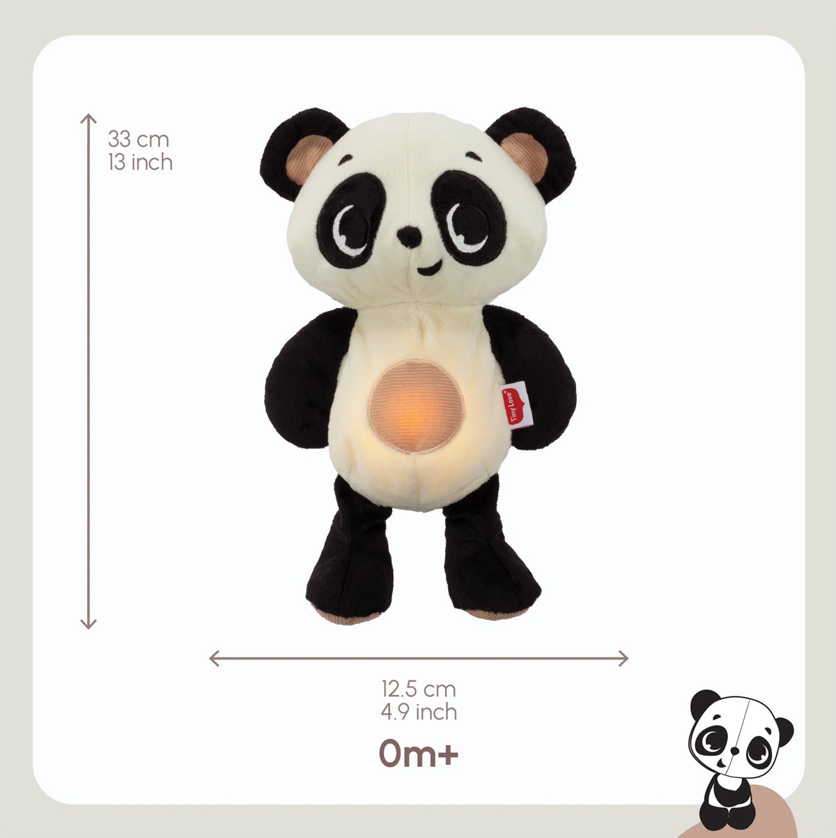 Black & White Snuggle Buddy Panda