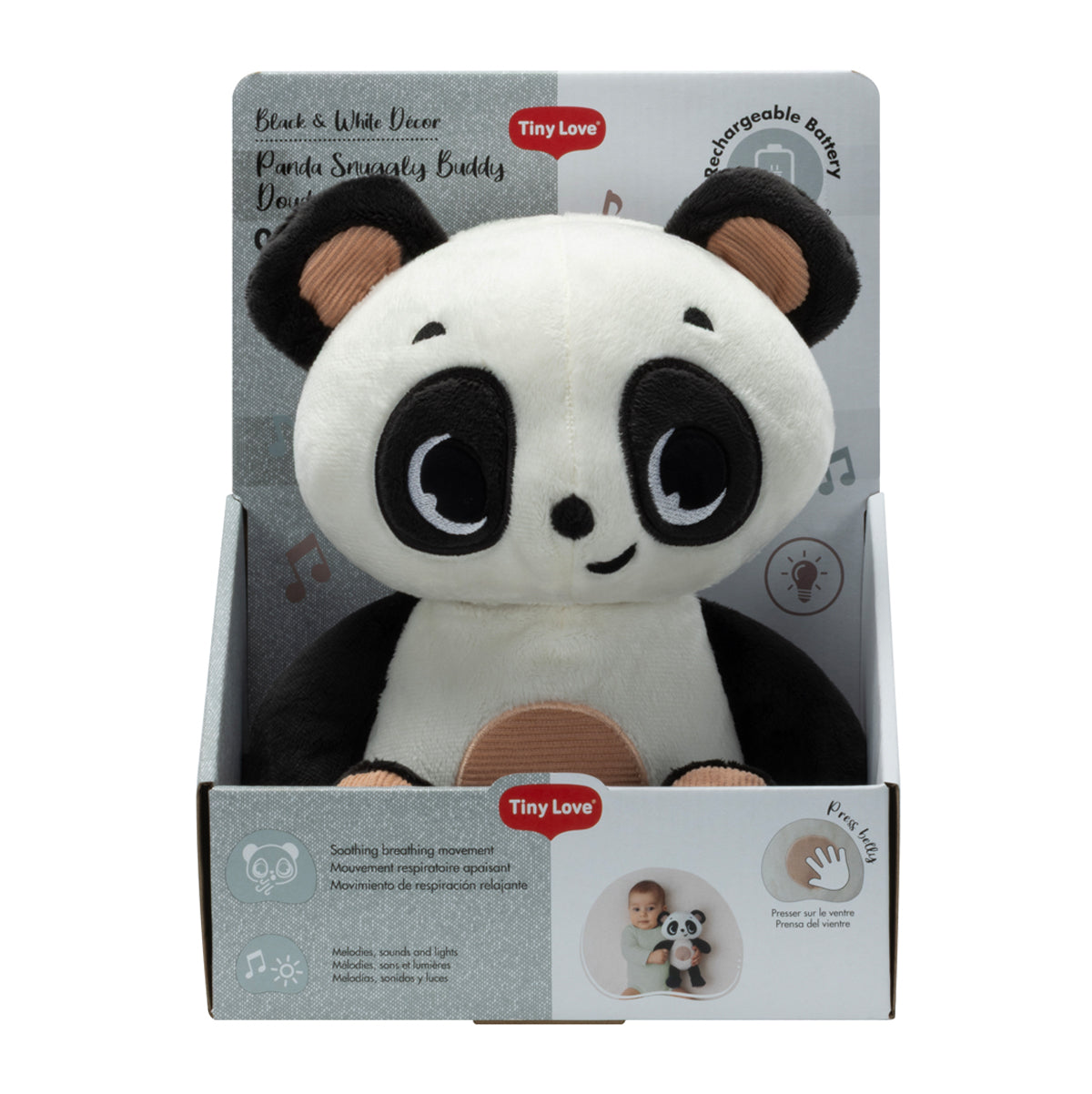 Black & White Snuggle Buddy Panda