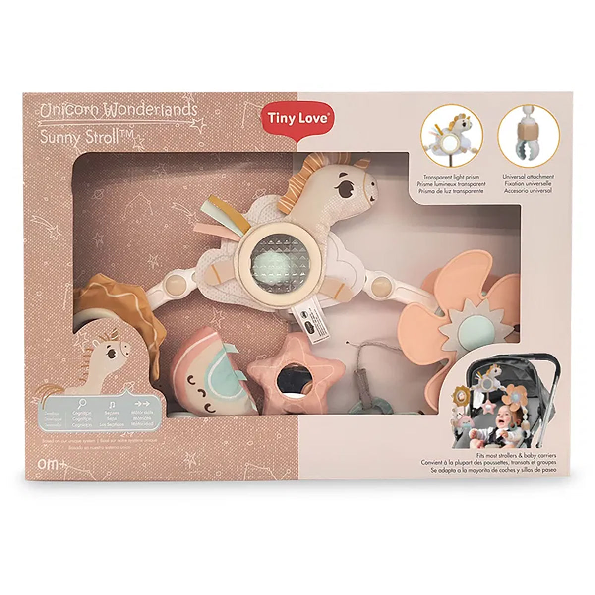Unicorn Wonders Bundle: Developmental Gymini®, Sunny Stroll™, Classic Mobile