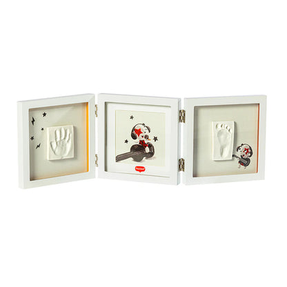 Tiny Creations Bundle: Double Frame White, Belly Casting Kit, Family Prints
