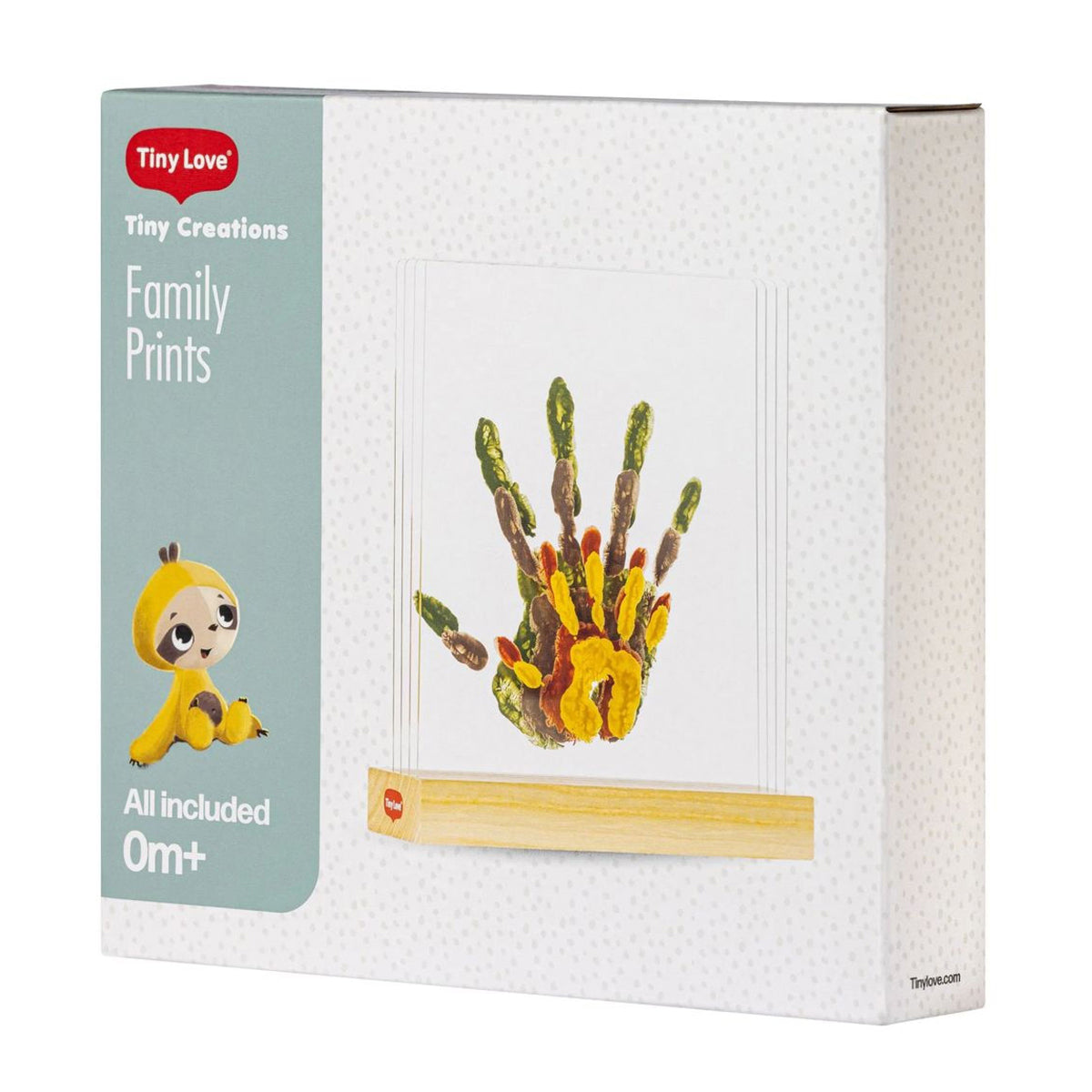 Tiny Creations Bundle: Double Frame White, Belly Casting Kit, Family Prints