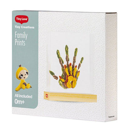 Tiny Creations Bundle: Double Frame White, Belly Casting Kit, Family Prints