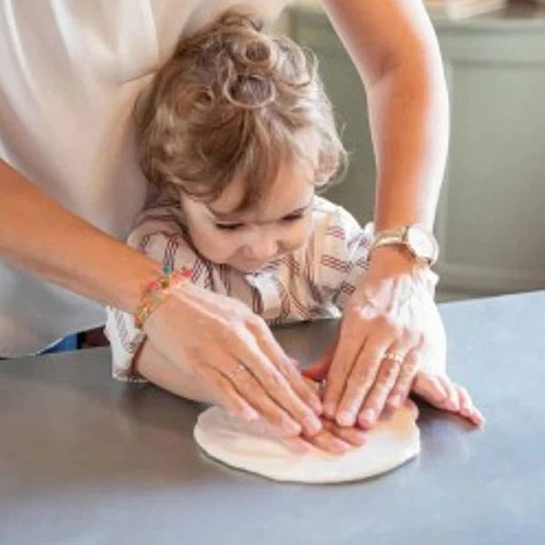 Tiny Creations Bundle: Double Frame White, Belly Casting Kit, Family Prints