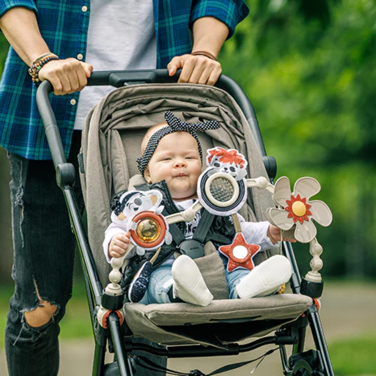 Best Sellers Bundle: Magical Tales 3-in-1 Rocker Napper Luxe, Black & White Décor Developmental Gymini®, Tiny Rockers Sunny Stroll™