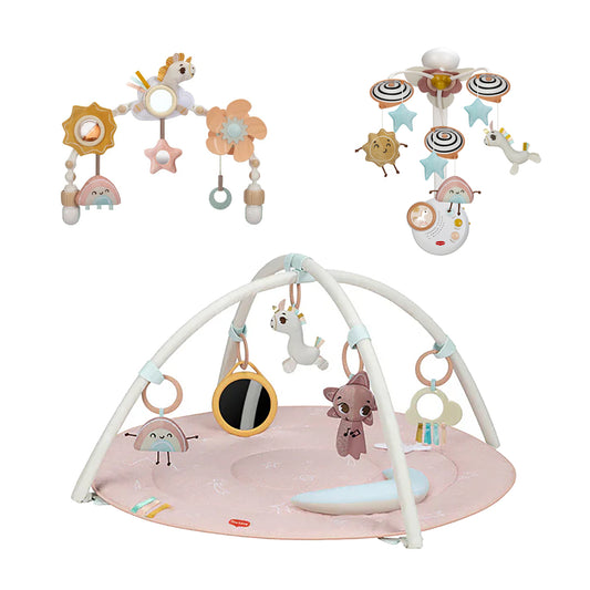 Unicorn Wonders Bundle: Developmental Gymini®, Sunny Stroll™, Classic Mobile