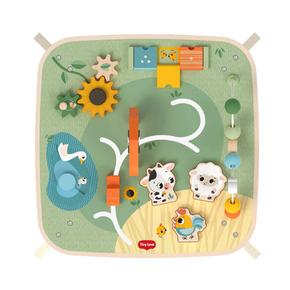 Farmers Funday Wooden Activity Table