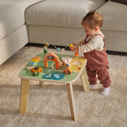 Farmers Funday Wooden Activity Table