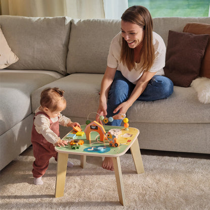 Farmers Funday Wooden Activity Table