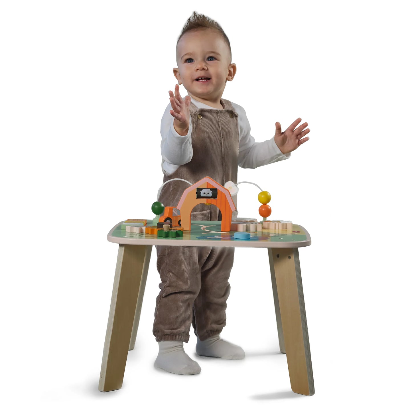 Farmers Funday Wooden Activity Table