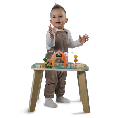 Farmers Funday Wooden Activity Table