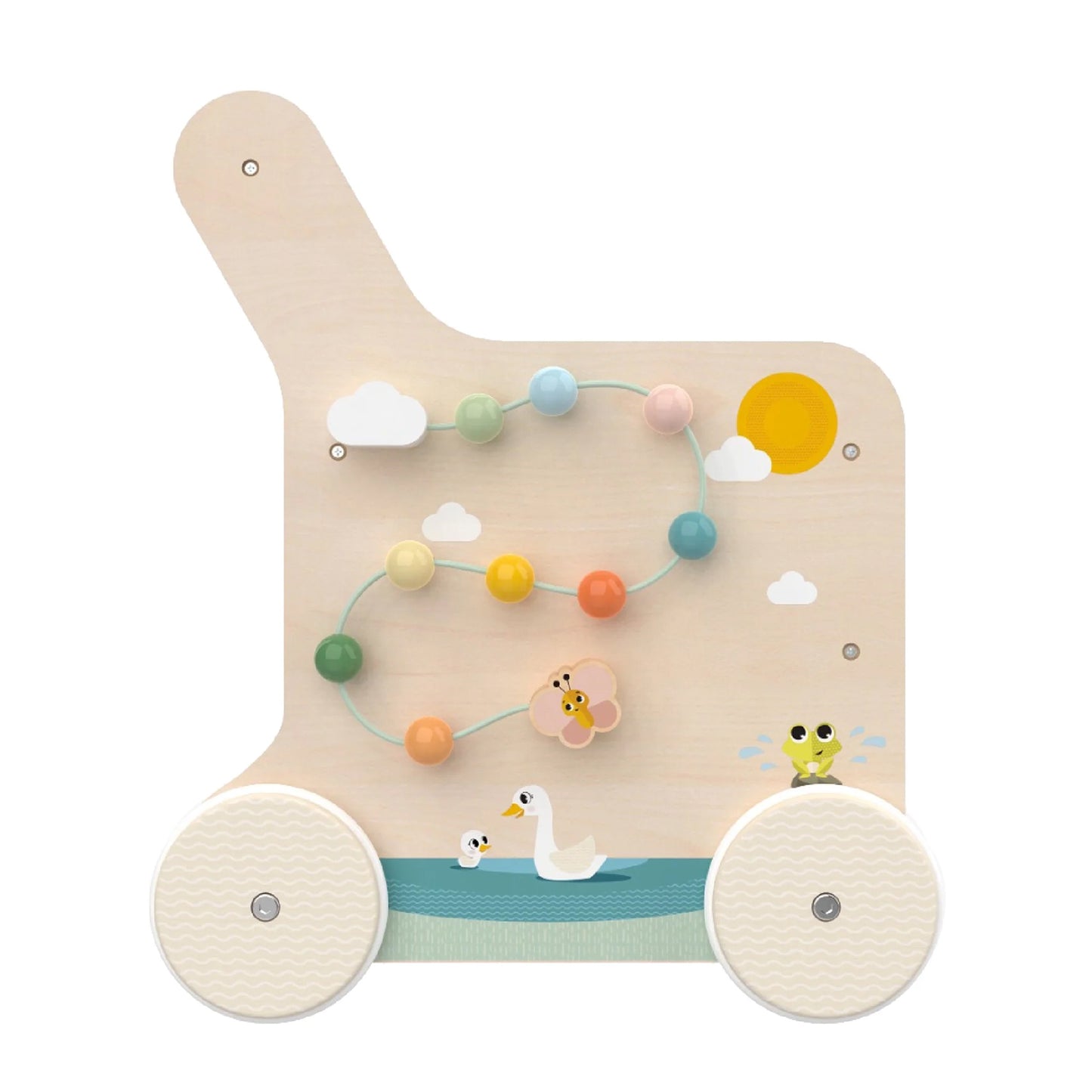Farmers Funday Push & Play Wooden Walk Behind
