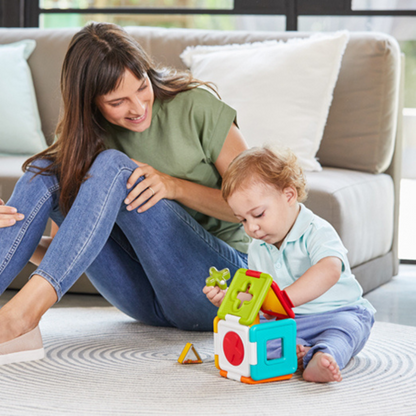2-in-1 Shape Sorter & Puzzle
